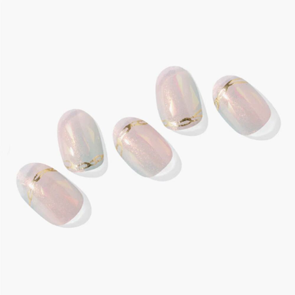 Ohora Semi Cured Gel Nail Strips N Pink Mermaid ND-055-J